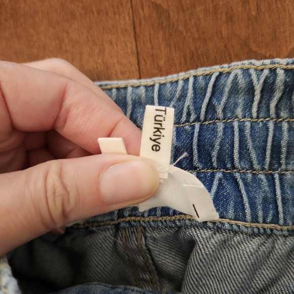 Ba&Sh women's wide leg blue jeans in size 36 - Picture 9 of 14